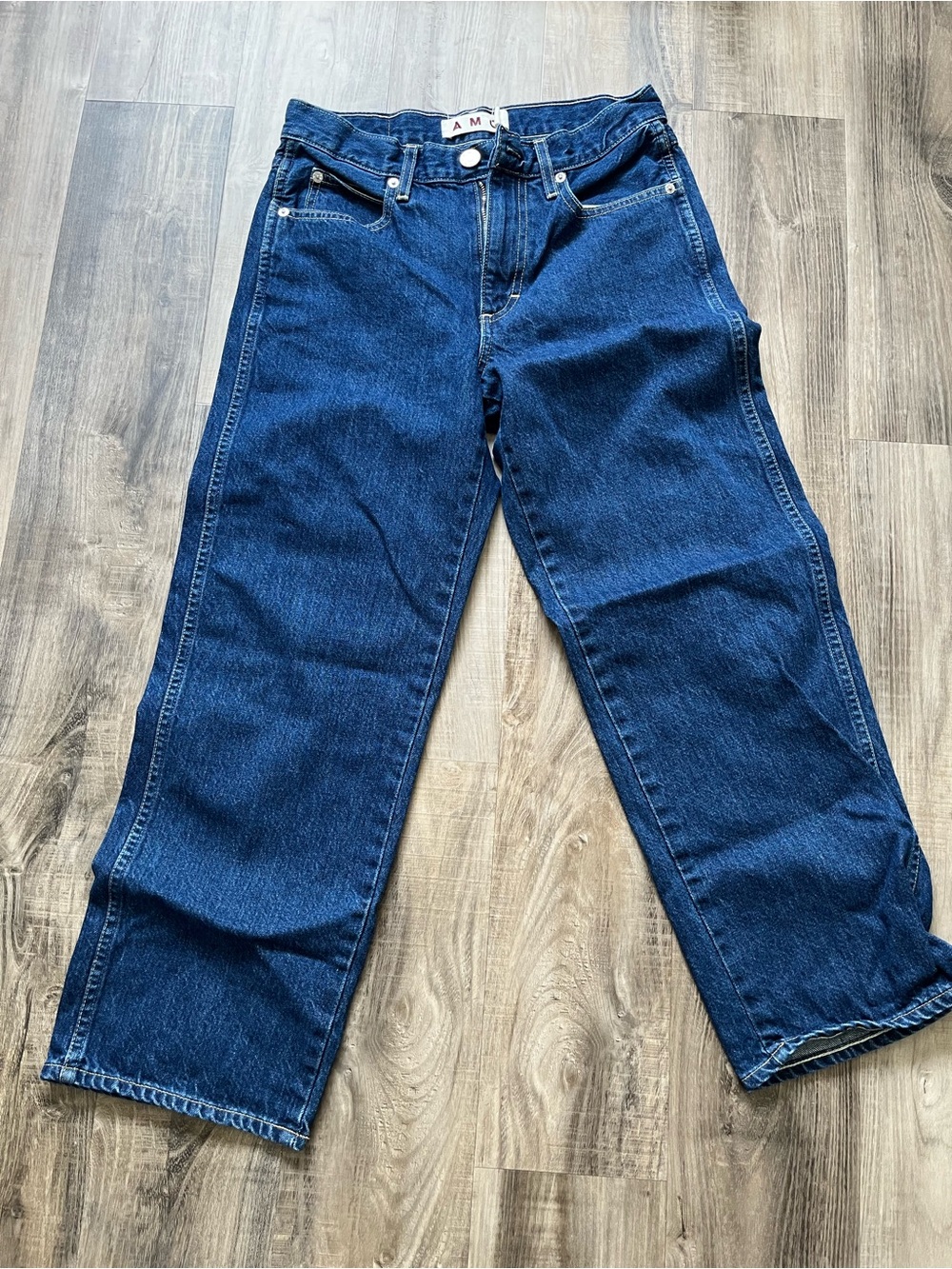 AMO Billie Indigo Relaxed Straight  Jeans